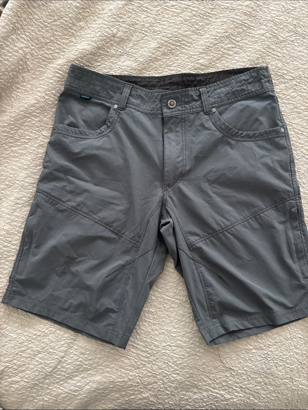 Kuhl Men's Gray Hiking Shorts